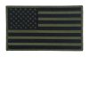 American Flag Patch "OD GREEN" Large 5” X 3" - Hook & Loop Backing - Military Chest Rigs - Special Forces - ODA - S W A T - USMC - Veteran - Image 2