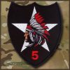 5-2 Infantry (5th Stryker Brigade) Embroidered Indian Patch and Counter Guerrilla Tab - OEF 2009 - Image 3