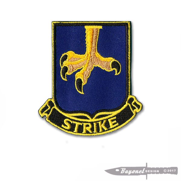 502nd Infantry Regiment Embroidered Patch ( 3" X 2 1/2") - Wax Backing - Strike - Air Assault - 101st Airborne Division