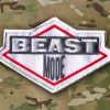 Beast Mode - Hook and Loop Backing - 4 3/4" X 2 1/2" embroidered Patch - US Special Forces - US Army Ranger - Special Operations - Navy SEAL - Chest Rig Patch - Gear Bag - Image 3