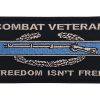 US Army Combat Infantry Embroidered Patch (Large 5" X 2 1/4") - Fort Benning, GA - Embroidered Patch - Freedom is Not Free - Hook & Loop (Velcro) - Image 2