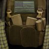 US American Flag Patch (LOAM) Large 5" X 3"  - Hook and Loop (Velcro) Backing - Patriot - American - US Veteran - Image 3