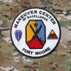 Maneuver Center of Excellence embroidered patch - Fort Moore - Infantry / Armor Schools - 5" Embroidered Patch with Wax Backing - Image 2