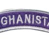 Purple Heart Embroidered "AFGHANISTAN (OEF)" Tab - Military Merit - Tab Only - Wax Backing (Iron On) - Image 2