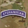 Purple Heart Embroidered "AFGHANISTAN (OEF)" Tab - Military Merit - Tab Only - Wax Backing (Iron On) - Image 3