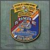 70 Year Ranger Anniversary Patch (1942-2012) Highly Detailed 5 1/8" X 4"  Non-Merrowed Edge, Wax Backing - 75th Infantry Regiment - Sua Sponte - Image 2