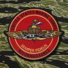 Marine Reconnaissance Embroidered Patch (MARSOC) - 5" X 5 1/2" with wax backing - USMC Recon -Camp Pendleton - OEF - OIF - Image 3