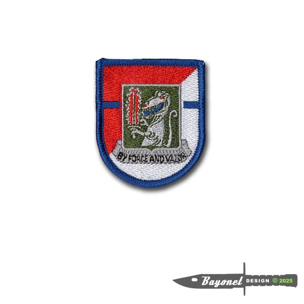 40th Cavalry Flash and Insignia